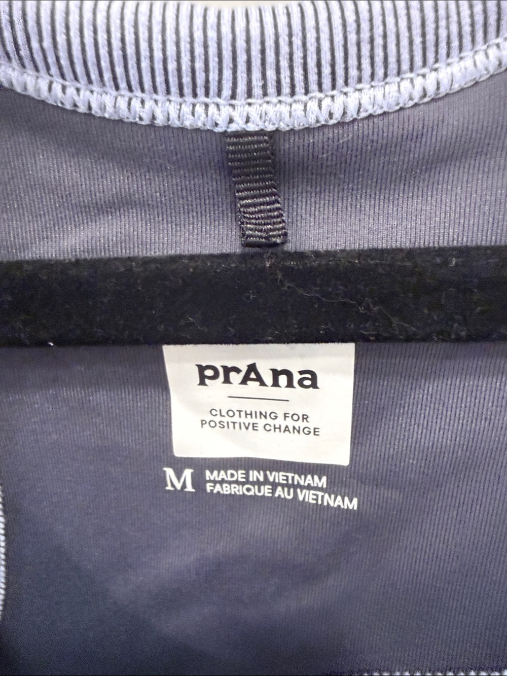 Prana Becksa Ribbed Scoop Neck bralette racer back size medium - Picture 8 of 11